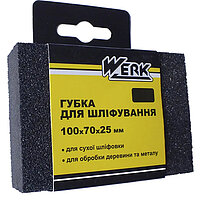 Губка шлифовальная Werk P80 (68009)