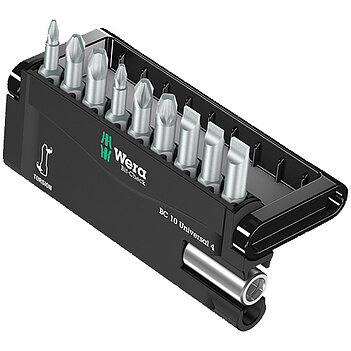 Набор бит WERA Bit-Check 10 Universal 4 1/4" 10 шт. (05056159001)