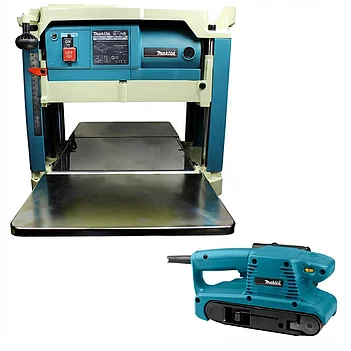 Рейсмусовий верстат Makita + шліфмашина стрічкова (SET-2012NB-0726)