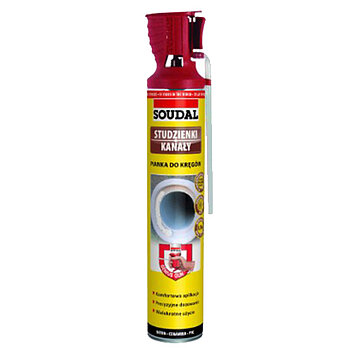 Піна для бетонних кілець SOUDAL GG 750мл (191250) Піна для бетонних кілець SOUDAL GG 750мл (191250)
