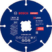 Круг отрезной по дереву Bosch EXPERT Carbide Multi Wheel X-LOCK 115x1,0х22,23 мм (2608902374)