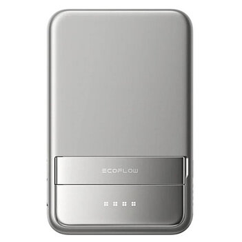 Пoвepбaнк EcoFLow RAPID Magnetic Power Bank 10000 Silver 10000 mAh (EF-RAPID10000-EU)