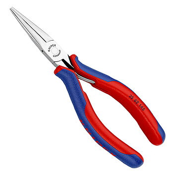 Длинногубцы прямые для электроники мини KNIPEX 145 мм (35 62 145)