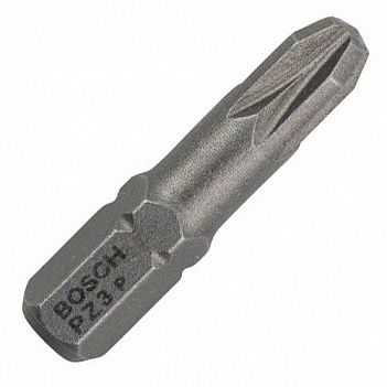 Бита Pozidriv Bosch Extra Hard 1/4" PZ3 10шт (2607001563)