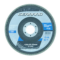 Круг пелюстковий шліфувальний Gerrard 125мм х P120 (131980)