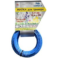 Косильная леска "Крученый квадрат" VIROK 2,4мм / 15м (10V013)