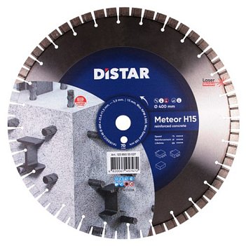Диск алмазний сегментований Distar 400x25,4x3,5/2,5 мм (12385055027)