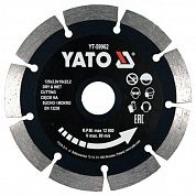 Диск алмазный сегментированный Yato 125x22,2x2,0мм (YT-59962)