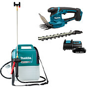 Опрыскиватель аккумуляторный Makita LXT 5,0 л + кусторез аккумуляторный (SET-DUS054Z-0525)