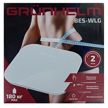 Весы напольные Grunhelm BES-WLG (129932)
