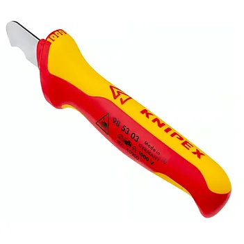 Нож для снятия изоляции диэлектрический KNIPEX 170 мм 1000V VDE (98 53 03)