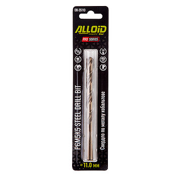 Сверло по металлу Alloid Pro Р6М5К5 11,0мм 1шт. (DB-35110)