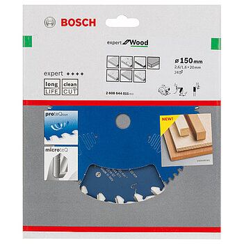 Диск пильный по дереву Bosch Expert for Wood 150x20х1,6мм (2608644011)