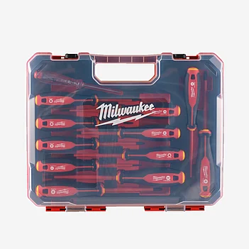 Набор отверток диэлектрических Milwaukee 1000V 12 шт. (4932479095)