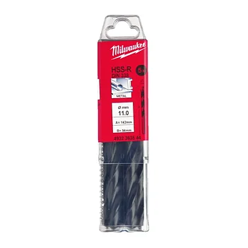 Свердло по металу Milwaukee HSS-R 11х142 мм 5 шт. (4932363544)