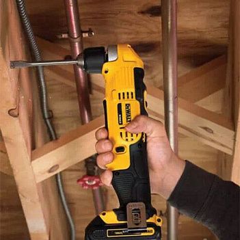 Аккумуляторная угловая дрель-шуруповерт DeWalt (DCD740N) - без аккумулятора и зарядного устройства