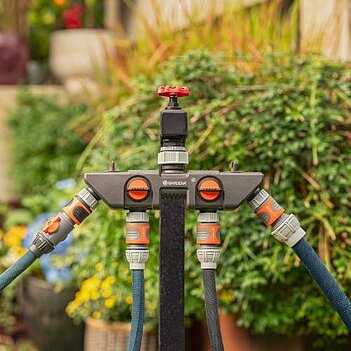 Шланг текстильний Gardena Liano Xtreme 1/2" 15 м + комплект для поливу (18465-20.000.00)