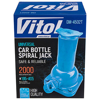 Домкрат механический винтовой VITOL 2 т (DM-4502T)