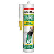 Герметик акриловый универсальный SOUDAL 280мл черный (099980)