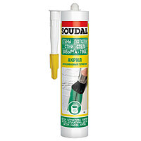 Герметик акриловый универсальный SOUDAL 280мл черный (099980)