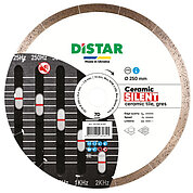 Диск алмазний суцільний Distar Ceramic Silent 250x25,4х1,8 мм (10170516021)