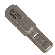Біта Hex Bosch Extra Hard 1/4" 5,0 мм 3 шт. (2607001726)
