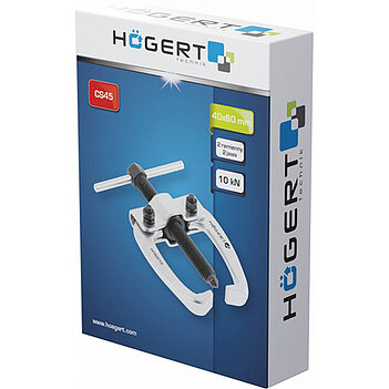 Знімач підшипників двозахватний Hoegert CS45 40 мм (HT8G215)