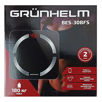 Весы напольные Grunhelm BES-30BFS (105924)