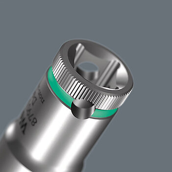 Головка торцева 6-гранна подовжена WERA 8790 HMC Deep Cr-V 1/2" 12 мм (05004552001)