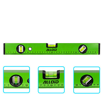 Уровень Alloid 3 капсулы 400 мм (LD-151040)