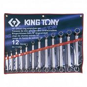 Набор ключей накидных King Tony 12 ед. (1712MR01) 