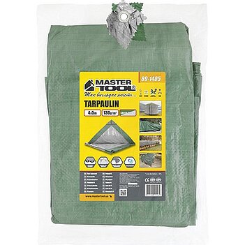 Тент MASTERTOOL двухсторонний 4 х 5 м (89-1405)