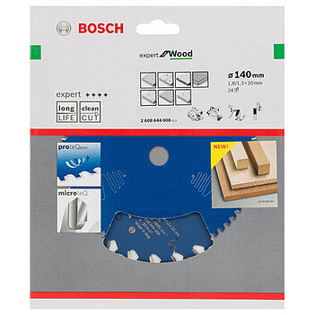 Диск пильный по дереву Bosch Expert for Wood 140x20х1,3мм (2608644008)