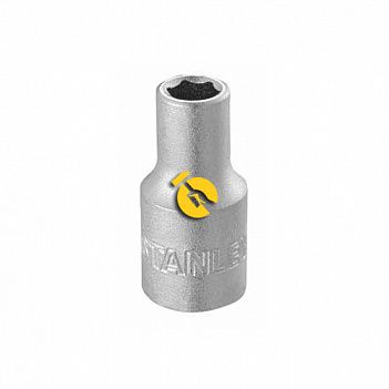 Головка торцевая 6-гранная Stanley 1/4" 34 мм (1-86-196)