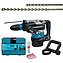 Перфоратор акумуляторний Makita + бур по бетону 2 шт. (SET-HR005GZ01-0825) - без акумулятора та зарядного пристрою