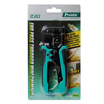 Клещи обжимные Pro'sKit 143 мм (CP-342)