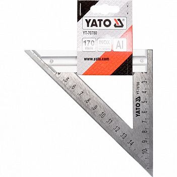 Угольник плотницкий Yato 170 мм (YT-70780)