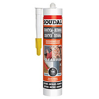 Клей монтажний SOUDAL CLEAR FIX 280мл прозорий (160481)