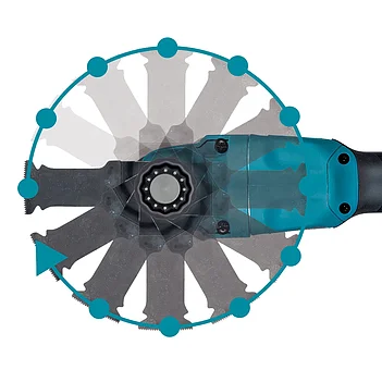 Многофункциональный инструмент аккумуляторный Makita (DTM53Z) - без аккумулятора и зарядного устройства