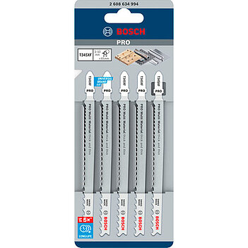 Полотно пиляльне універсальне Bosch PRO Multi Material thick and thin T345XF 132 мм 5 шт. (2608634994)