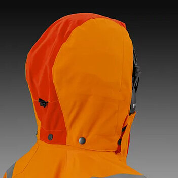 Куртка от дождя Husqvarna Technical Vent High Viz размер XL/58-60 (5976626-58)