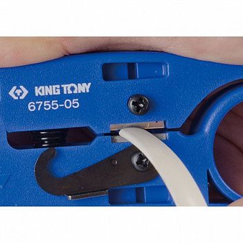 Клещи для снятия изоляции и обрезки проводов King Tony 125мм (6755-05)