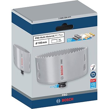 Коронка универсальная Bosch PRO Multi Material PC Plus 105 мм (2608594411)