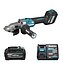 Кутова шліфмашина акумуляторна Makita + акумулятор + зарядний пристрій (SET-GA055GZ-PROMOXGT)