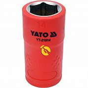 Головка торцева 6-гранна Yato 3/8" 14 мм (YT-21014)