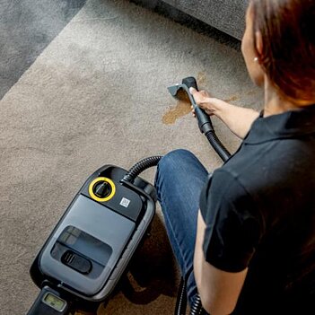 Пылесос аккумуляторный Karcher Puzzi 2/1 Bp (1.101-750.0) - без аккумулятора и зарядного устройства