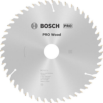 Диск пильный по дереву Bosch PRO Wood 200х2,8х30 мм (2608640620)