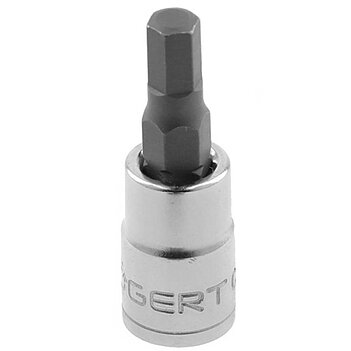 Головка торцевая с битой Hex Hoegert 1/4" 8 мм (HT1S628)