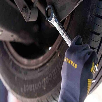 Набір ключів комбінованих з тріскачкою Stanley 12 шт (STMT82847-0)
