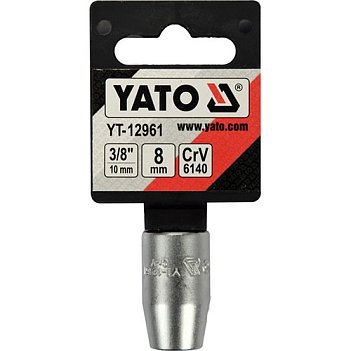 Перехідник Yato 3/8" х 8,0мм (YT-12961)
